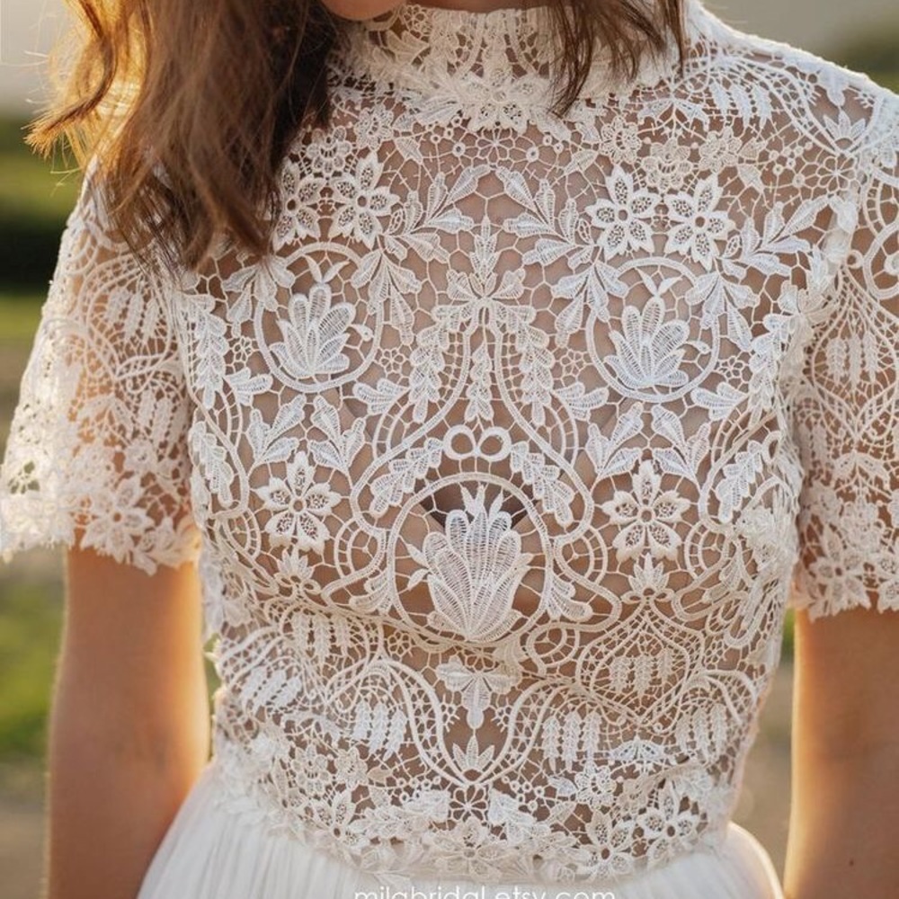 Romantic Lace Top - Picture 1 of 12